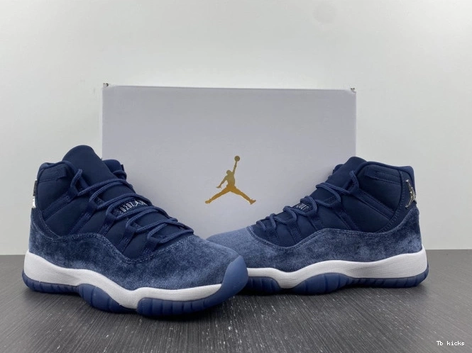 Reps TBK Air AR0715-441 Midnight 11 Jordan Navy Velvet WMNS 0727